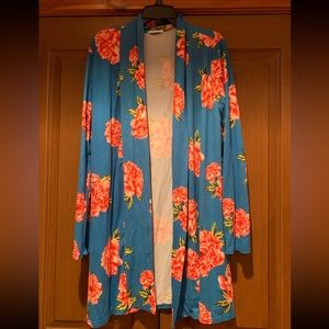 Women’s floral cardigan